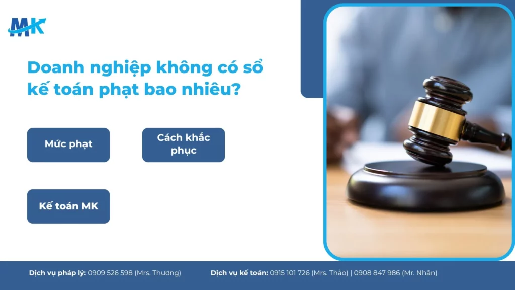 [Giải đáp] Doanh nghiệp không có sổ kế toán phạt bao nhiêu?