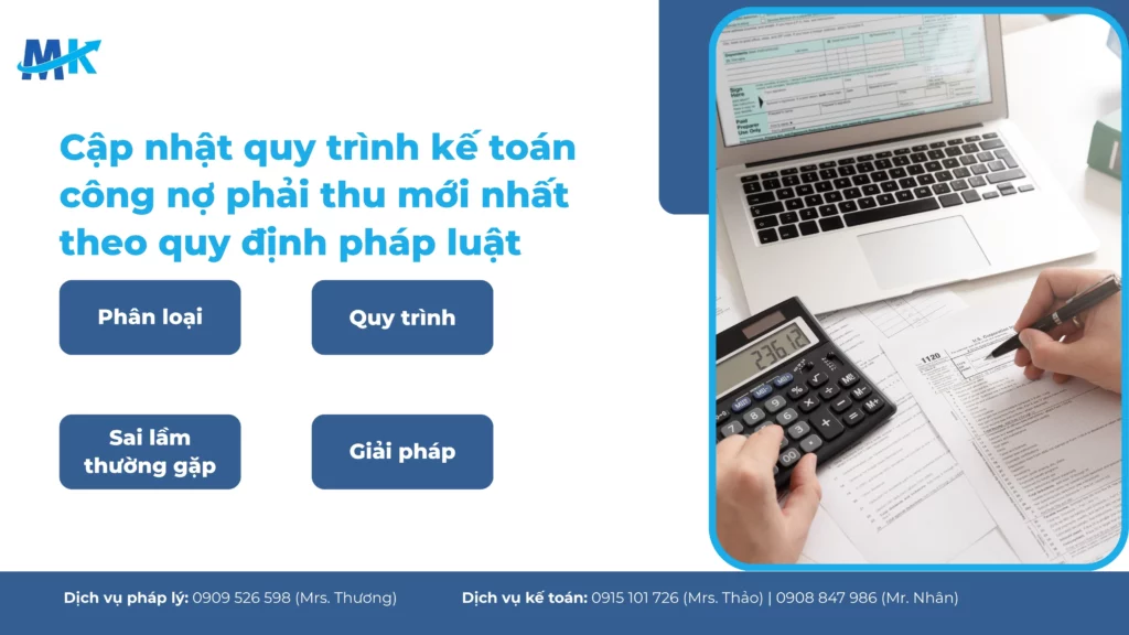 Cập nhật quy trình kế toán công nợ phải thu mới nhất theo quy định pháp luật