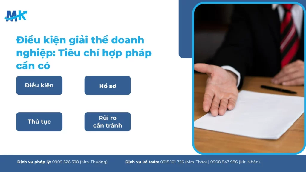 Hướng dẫn chi tiết trình tự, thủ tục giải thể công ty