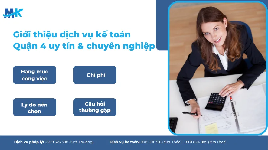 Giới thiệu dịch vụ kế toán Quận 4 uy tín và chuyên nghiệp 2026